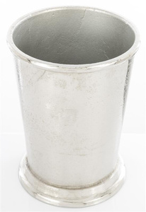 Ozdobne Wiaderko Cooler Do Wina metalowy srebrny