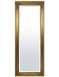 Klasyczna Stylowa Rama Lustro Złoto 132 x 52 x 4cm