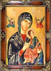 Obraz "Maryja" ręcznie malowany 85x115cm
