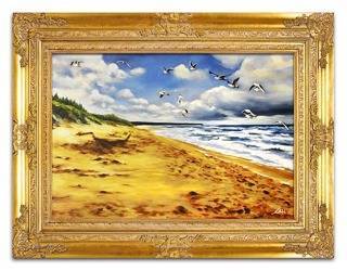 Obraz - Pejzaz tradycyjny - olejny, ręcznie malowany 90x120cm