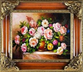 Obraz - Roze - olejny, ręcznie malowany 65x75cm