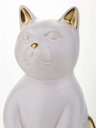 Figurka Kot ceramiczny H: 13 cm