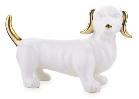 Figurka Pies ceramiczny H: 15 cm 