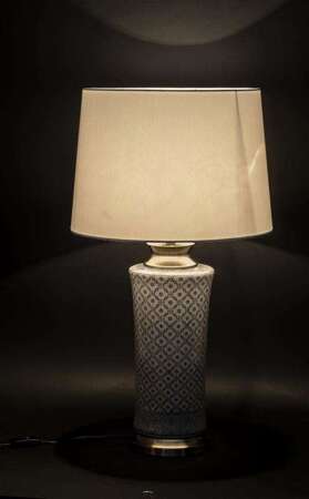 Lampa Stołowa Ceramiczna Vintage