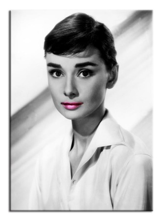 Obraz "Audrey Hepburn" reprodukcja 90x60 cm