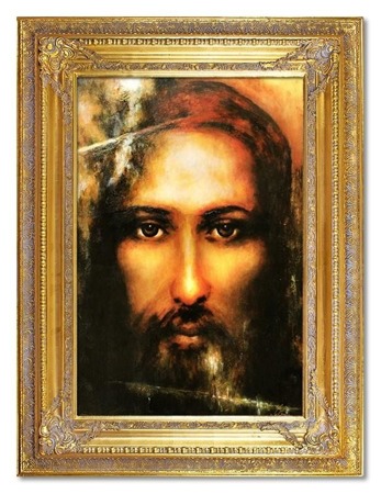 Obraz "Chrystus" ręcznie malowany 90x120cm