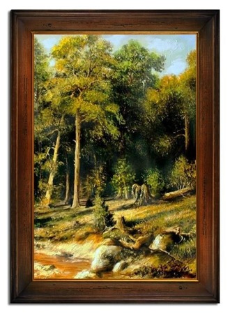 Obraz "Iwan Iwanowicz Szyszkin " ręcznie malowany 63x84cm