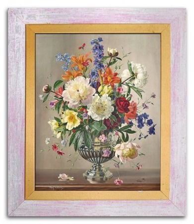 Obraz "Kwiaty" reprodukcja 27x32cm