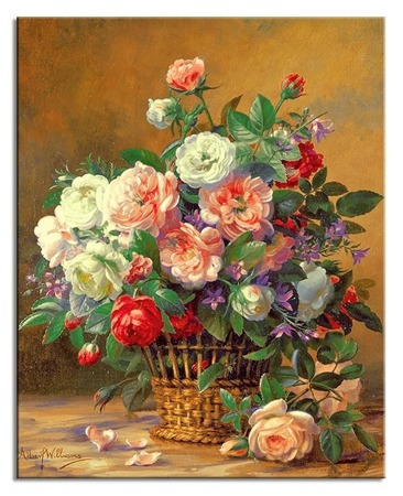 Obraz "Kwiaty" reprodukcja 50x40cm