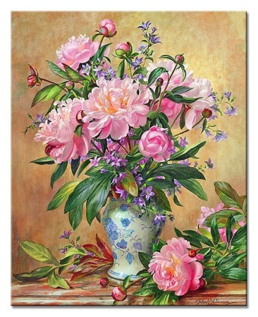 Obraz "Kwiaty" reprodukcja 50x40cm