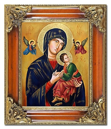Obraz "Maryja" ręcznie malowany 65x75cm
