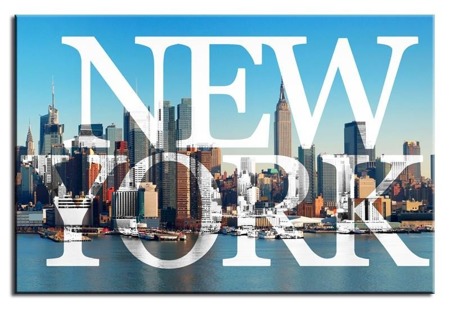 Obraz "New York" reprodukcja 90x60 cm