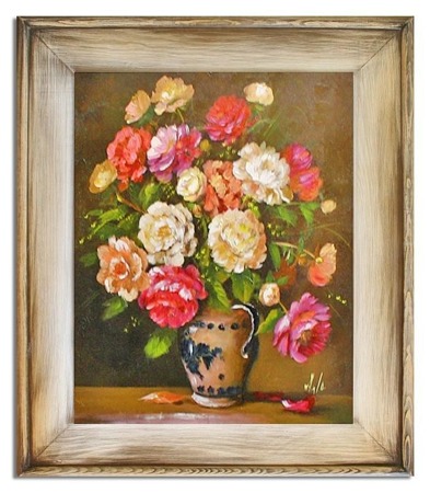 Obraz "Roze" ręcznie malowany 61x71cm