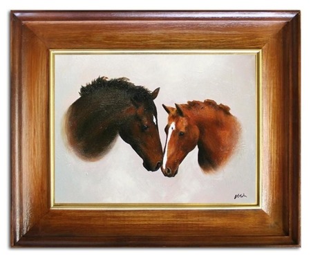 Obraz "Zwierzęta" ręcznie malowany 46x56cm