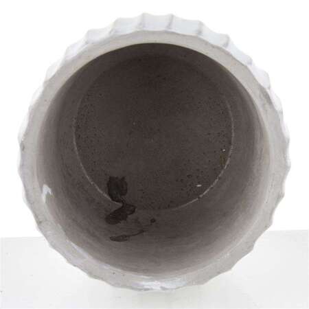 Osłonka ceramiczna biała H: 10.5 cm 