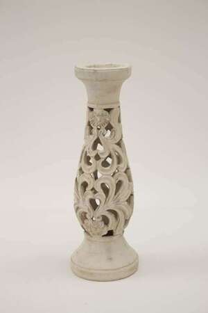 Świecznik Dekoracyjny Ceramika H:39,5cm